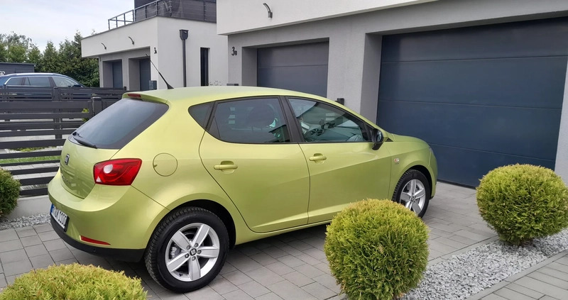 Seat Ibiza cena 17890 przebieg: 173250, rok produkcji 2008 z Kwidzyn małe 137